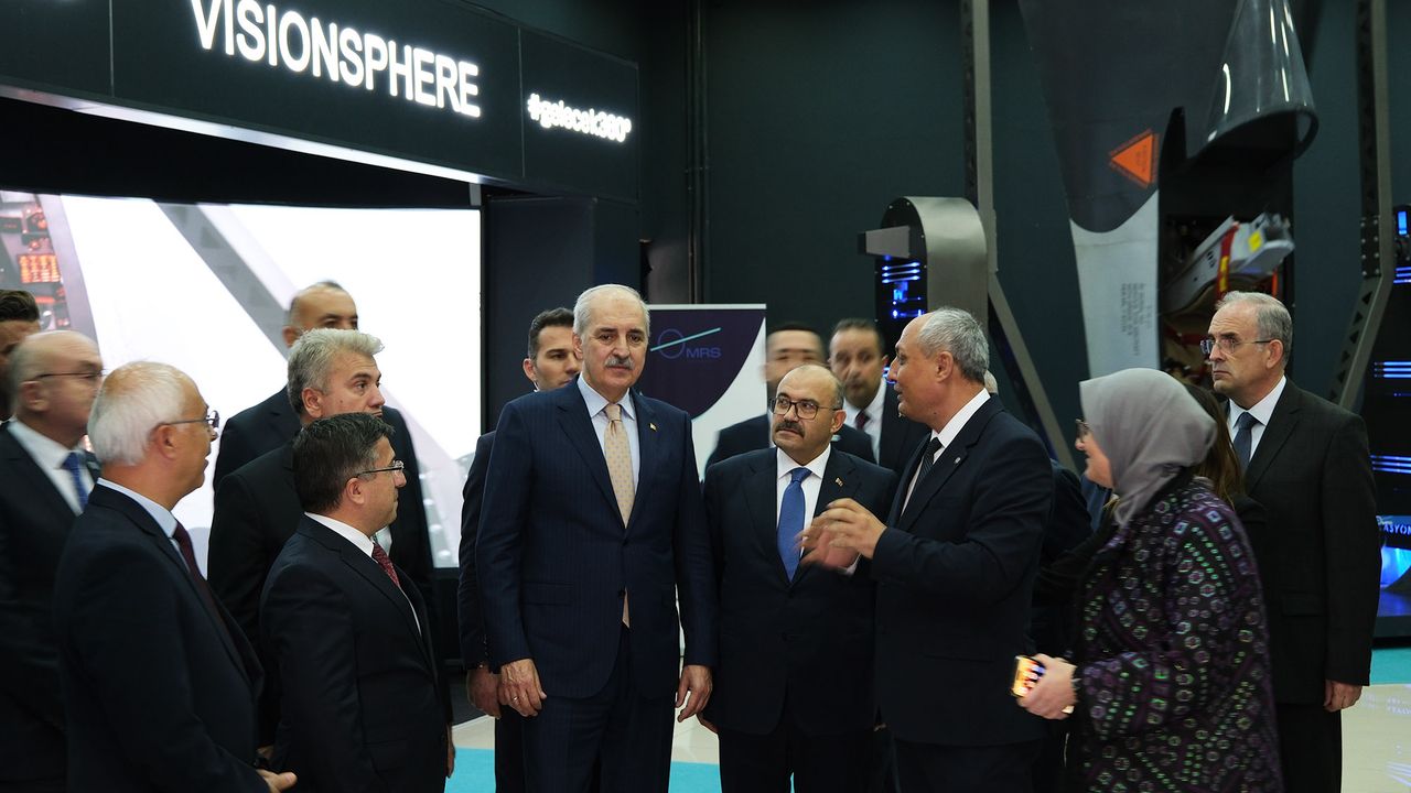 Numan Kurtulmuş BAÜN Teknoloji Üssü'nde