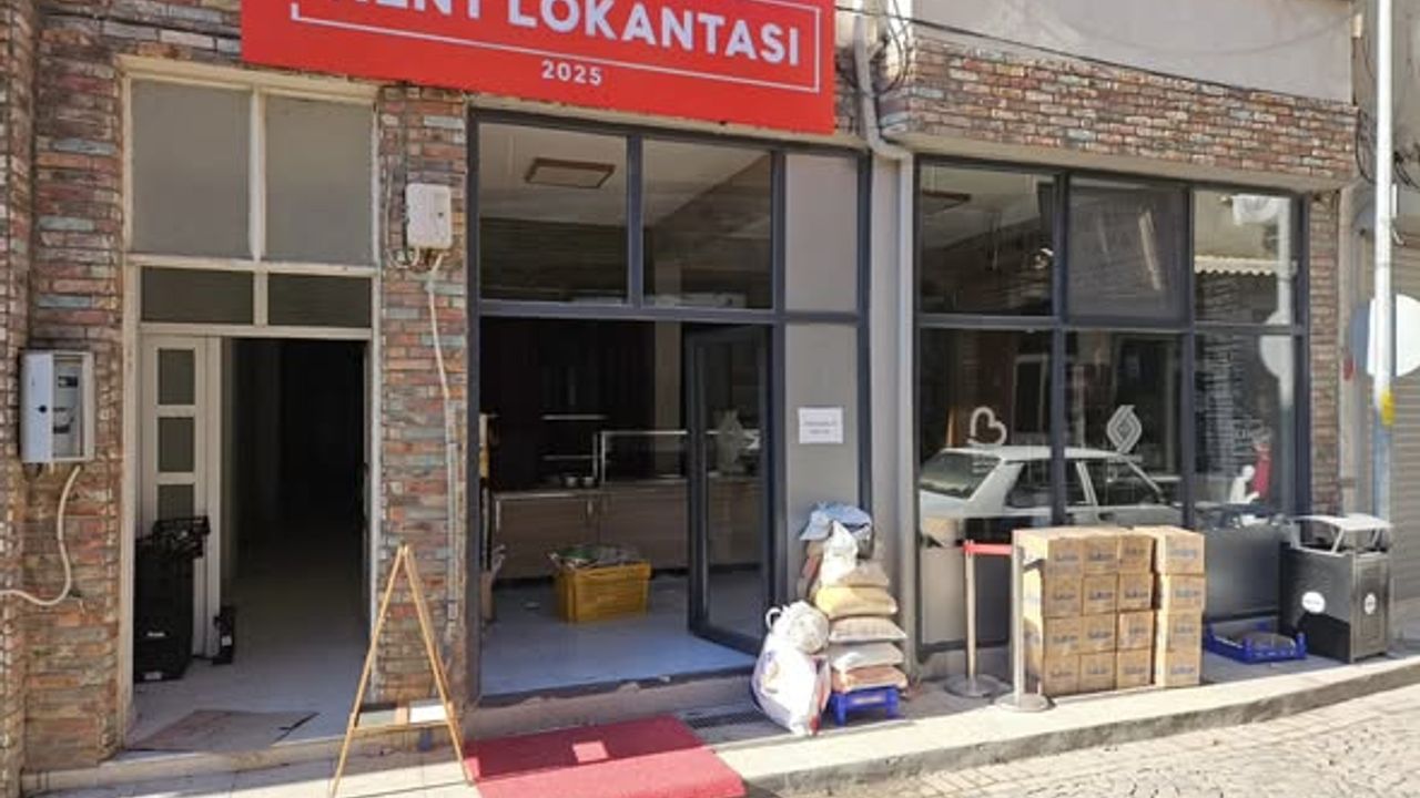 Sındırgı Kent Lokantasına deprem molası...