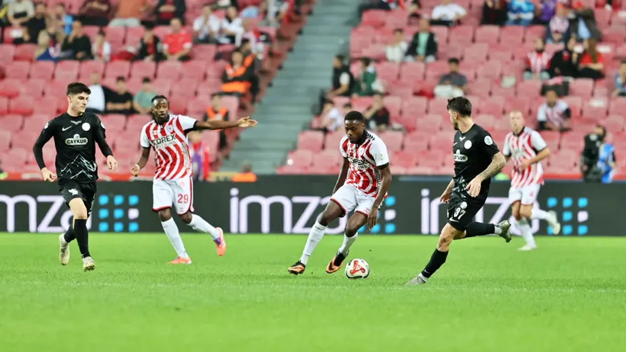 Samsunspor, Çaykur Rizespor 1-1 Berabere Kaldı