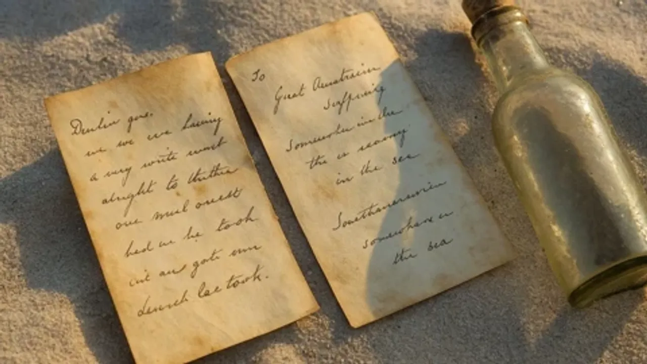 109 Yıl Önce Denize Bırakılan Mektuplar Bulundu: İki Avustralyalı Askerden Duygu Dolu Satırlar