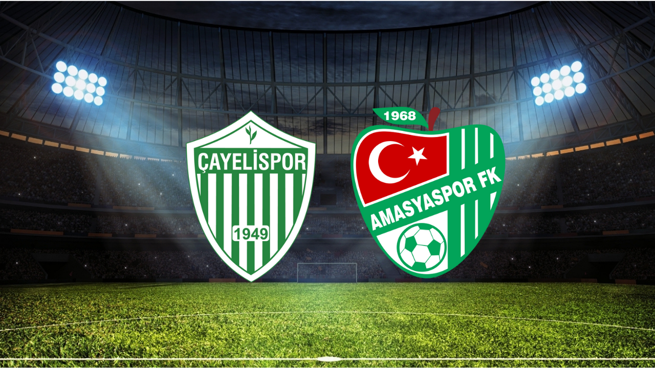 Çayelispor – Amasyaspor Maçı Ne Zaman? Saat Kaçta? Hangi Kanalda?
