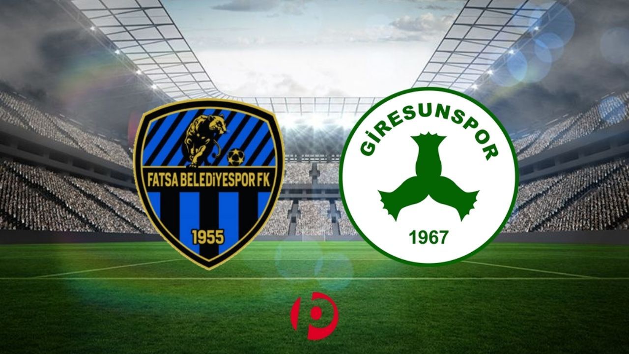 Fatsa Belediyespor – Giresunspor Maçının İlk 11’leri Belli Oldu!