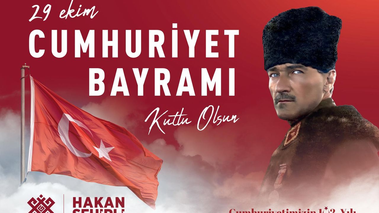 Altıeylül Belediye Başkanı Hakan Şehirli'den 29 Ekim Cumhuriyet Bayramı Mesajı