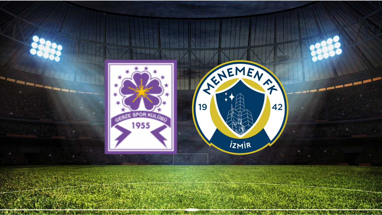 Güzide Gebzespor – Menemen FK Maçı Ne Zaman? Saat Kaçta? Hangi Kanalda?