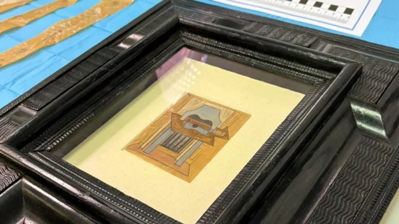 600 Bin Euro Değerindeki Kayıp Picasso Tablosu Günler Sonra Bulundu!