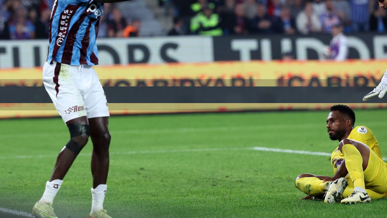 Trabzonspor - Eyüpspor Maçında Korkunç An! Luccas Claro’nun Ayağı Kırıldı