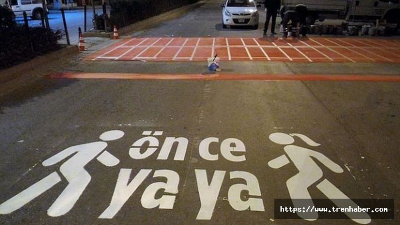 YAYALARA YOL VERMEYEN SÜRÜCÜLERE CEZA YAĞDI