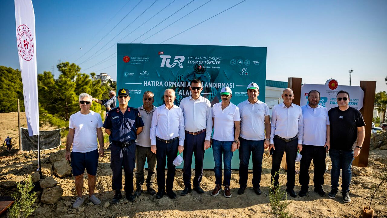 58. Türkiye Bisiklet Turu anısına Hatıra Ormanı oluşturuluyor