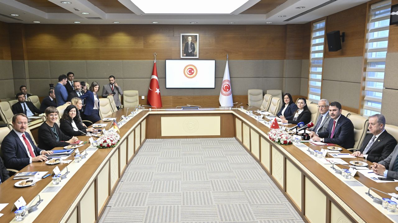 TBMM Çevre Komisyonu Başkanı Kurum, Almanya Avrupa ve İklim Bakanı Lührmann ile görüştü