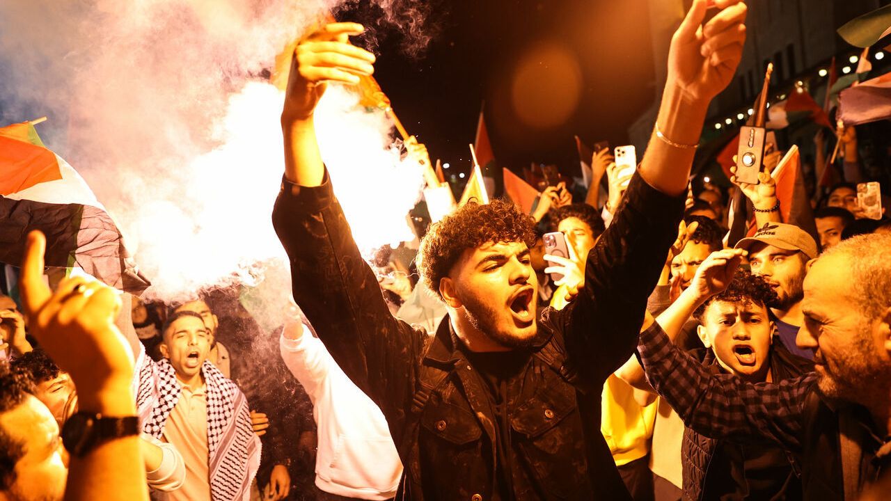 AGD ve Milli Gençlik Vakfı Filistin'e destek için yürüdü