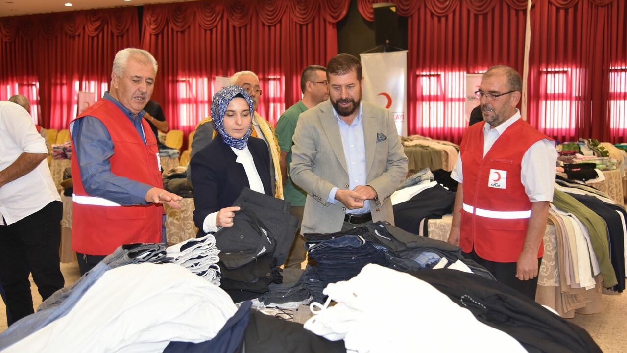 Sındırgı'da Türk Kızılay'ın "Şefkat Evi" kapılarını 3'üncü kez ihtiyaç sahiplerine açtı