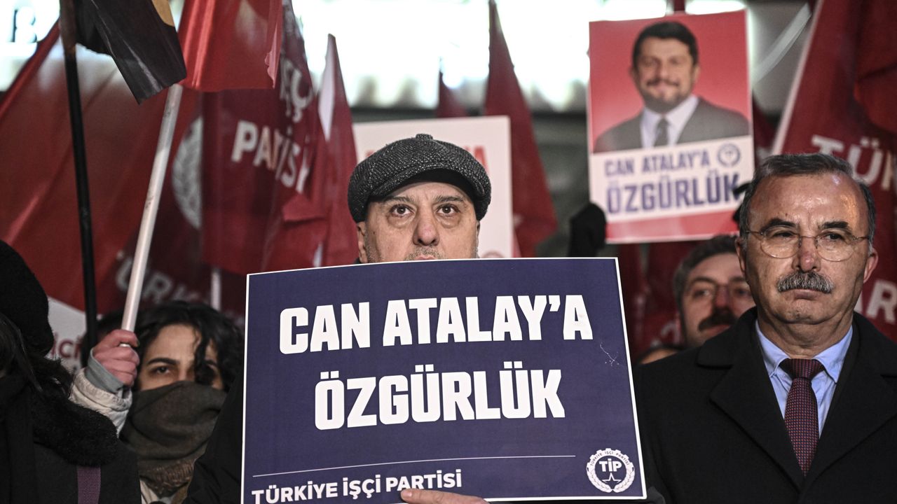 Türkiye İşçi Partisi'nden Can Atalay kararına protesto