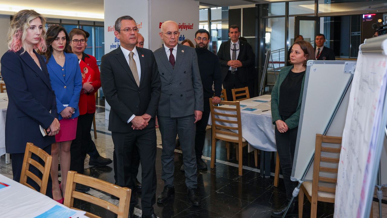 CHP Genel Başkanı Özel, yerel yönetim çalıştayına katıldı