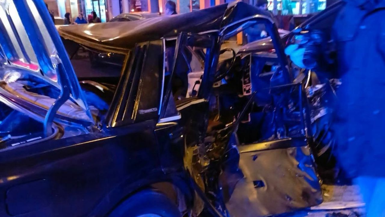 Bandırma'da korkunç kaza!