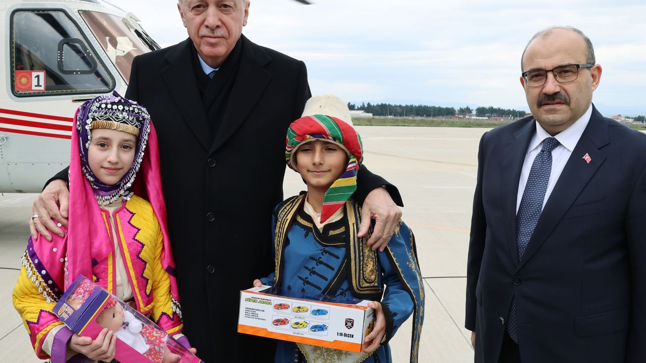 Cumhurbaşkanı Erdoğan Balıkesir'e geldi!