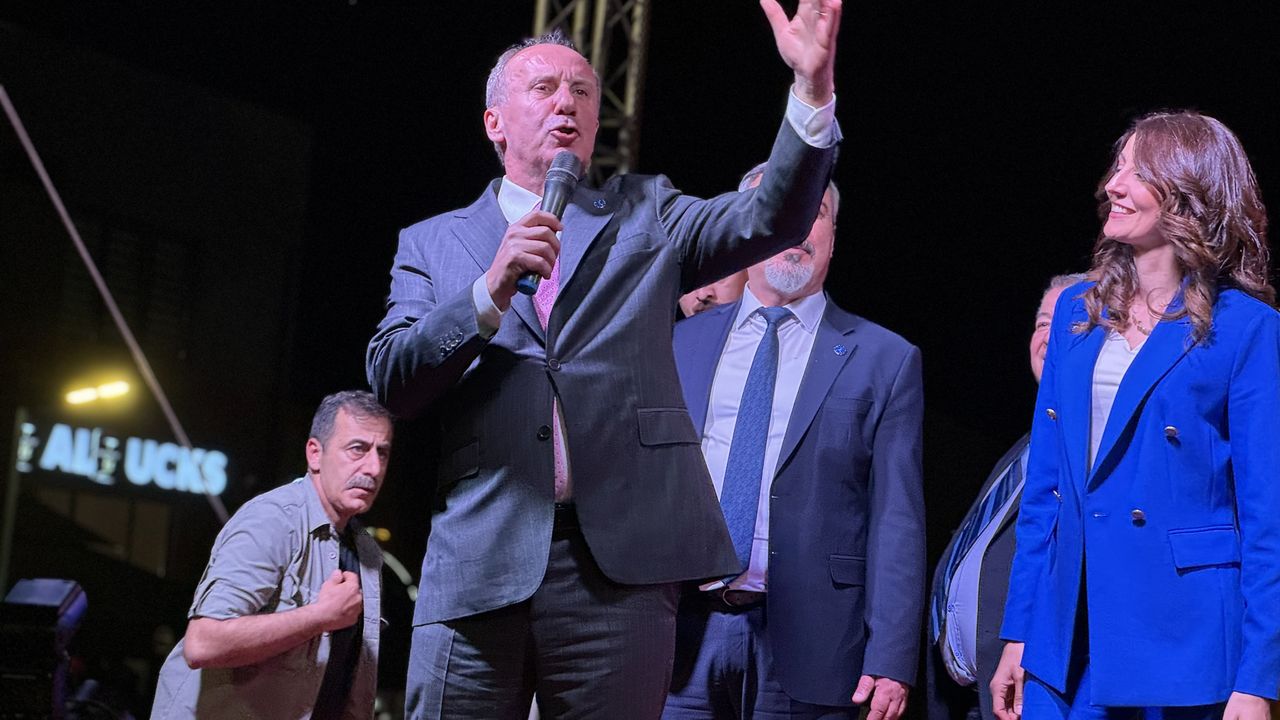 Muharrem İnce seçim çalışmaları kapsamında Balıkesir'e geldi