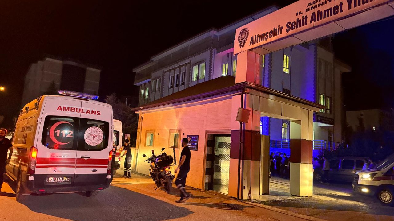 Adıyaman'da polis memuru karakolda meslektaşlarına ateş açtı