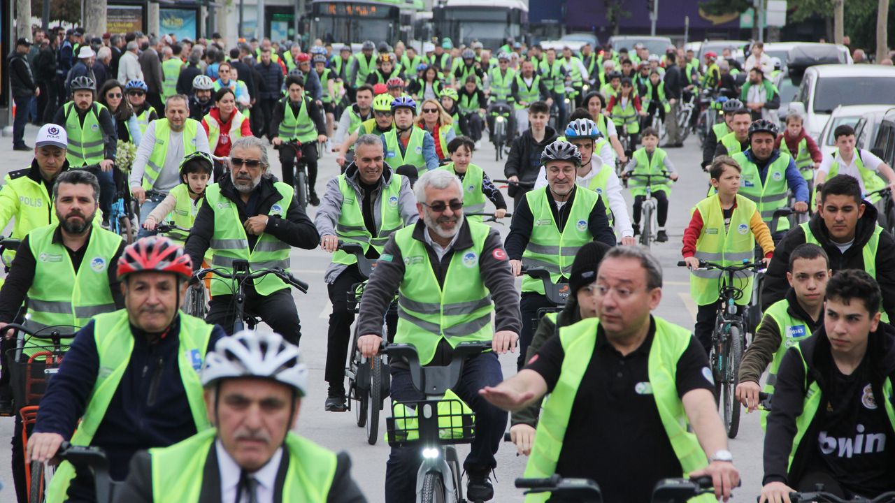 Trafik Haftası'nda bisiklet farkındalığı