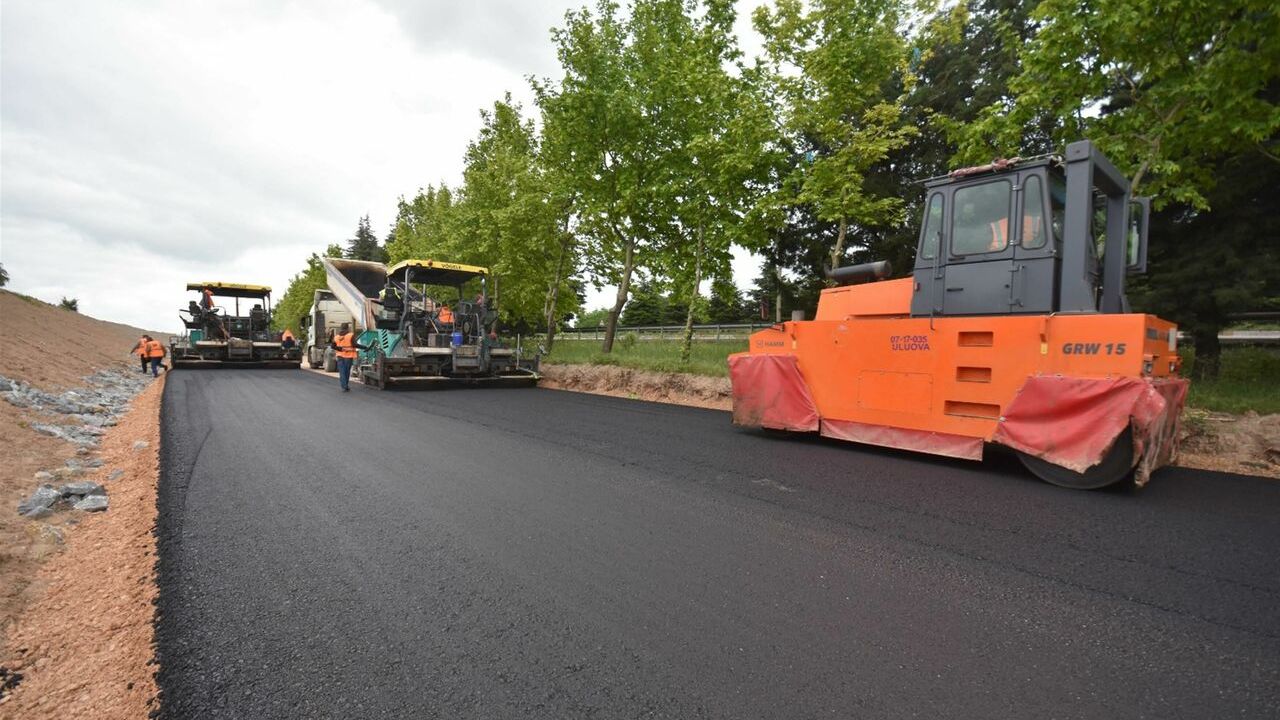 Organize Sanayi Bölgesi (OSB) 3'ncü etapta yol çalışmaları hızlandı