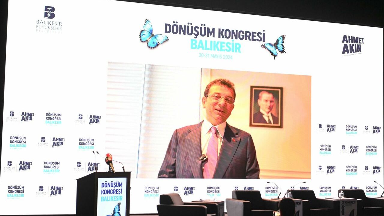 İmamoğlu'ndan Balıkesir Dönüşüm Kongresi mesajı: "Milletimiz dönüşüm talimatını bize verdi"
