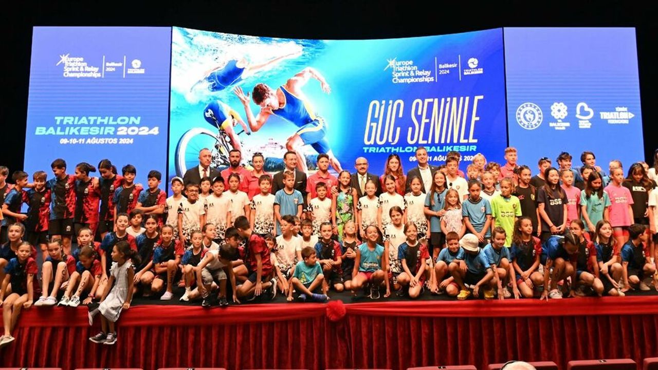 Balıkesir Triatlonu Avrupa Şampiyonası başladı
