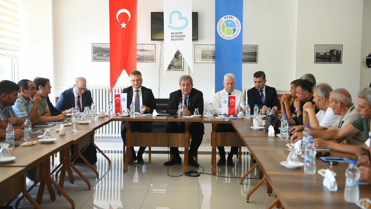 BASKİ Genel Müdürü muhtarlara söz verdi: Sorunlarınız çözülecek