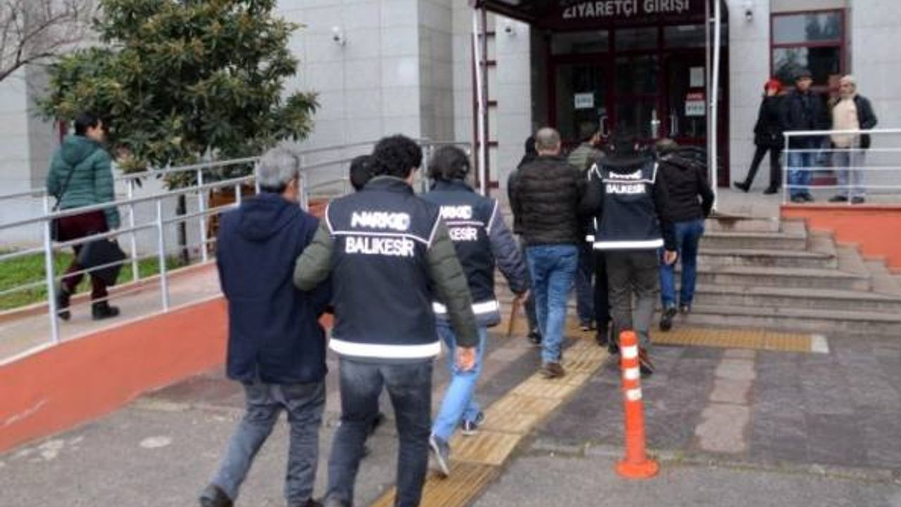 Balıkesir'de uyuşturucu operasyonu!
