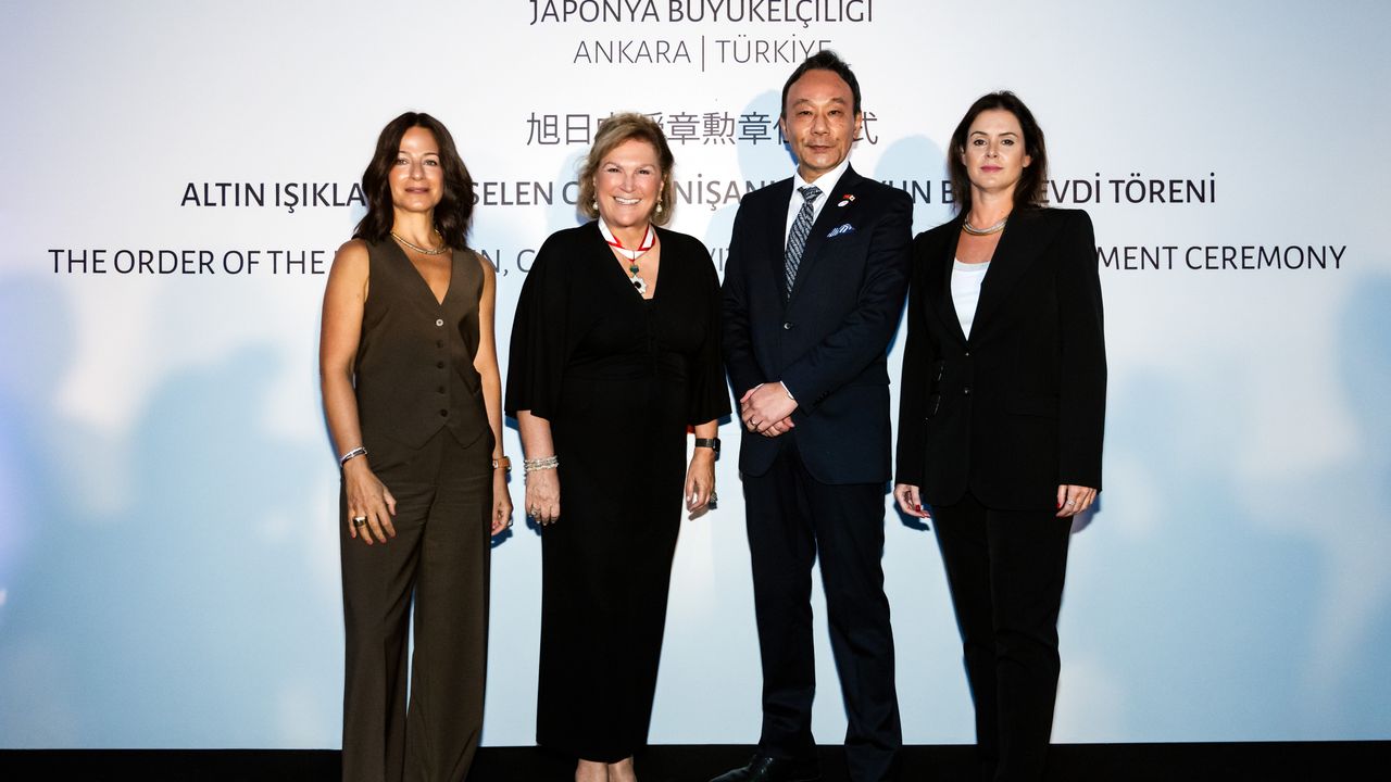 Güler Sabancı'ya Japonya'dan Altın Işıklar - Yükselen Güneş Nişanı