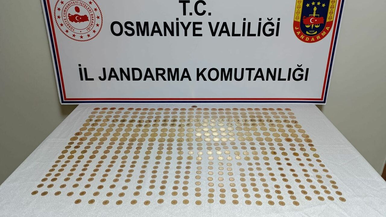 Darphane izni olmadan altın bastılar!