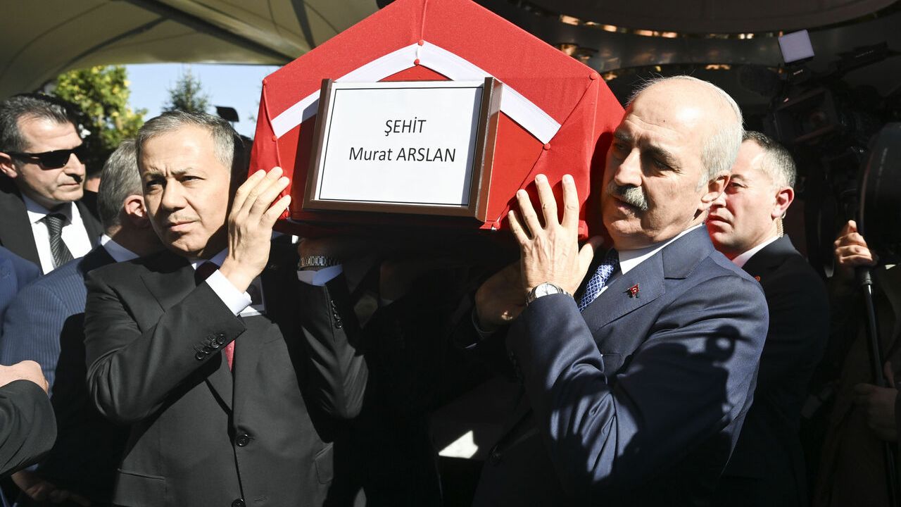 TUSAŞ'taki terör saldırısında şehit olan Murat Arslan için son görev