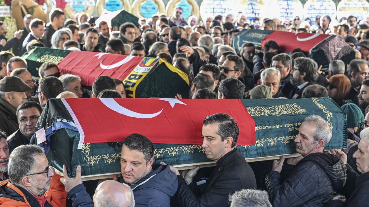 Kartalkaya'da hayatını kaybeden Güngör Ailesi için son görev