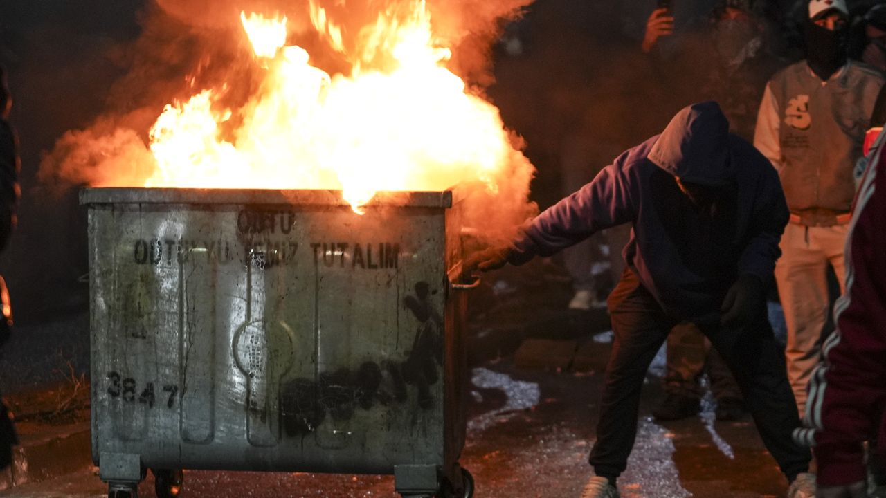 Başkent'te İmamoğlu protestoları!