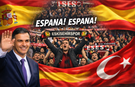 “Savaşa hayır” dedi, Türk Halkı Destek Verdi: Espana Tezahüratı Viral Oldu