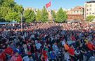 Büyükşehir dev ekranları kurdu, Balıkesir milli maç için tek yürek oldu...