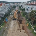 Ayvalık'ta Altyapı Yenileniyor, Badavut Yolu Baştan Sona Değişiyor