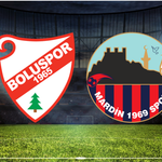 Boluspor - Mardin 1969 Spor Maçının İlk 11'leri Belli Oldu!