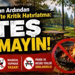 Yangının Ardından Edremit’te Kritik Hatırlatma: Ateş Yakmayın!