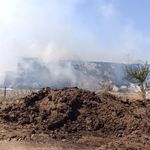 Balıkesir Gönen’de Korkutan Yangın! 90 Ton Saman Alev Alev Yandı, Ekipler ve Köylüler Seferber Oldu!
