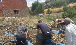 Sındırgı’da Hayvan Damı Çöktü: 138 Koyun Sağ Olarak Kurtarıldı