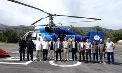 Yangınlara Karşı Yeni Kalkan: Edremit’te Helikopter Göreve Başladı!