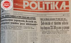 29 Mayıs 1989 Pazartesi: Kanalizasyon yapımında derinlik az