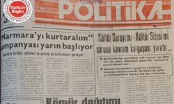 3 Haziran 1989 Cumartesi: Marmara’yı kurtaralım kampanyası yarın başlıyor