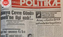 7 Haziran 1989 Çarşamba: Dünya Çevre Paneline ilgi azdı!