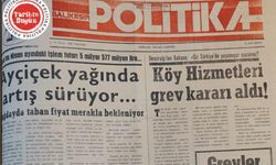 15 Mayıs 1989 Pazartesi: Köy Hizmetleri grev kararı aldı