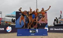 Burhaniye Ören'de Final Heyecanı! Avrupa Plaj Voleybolu’nda Şampiyonlar Belli Oldu