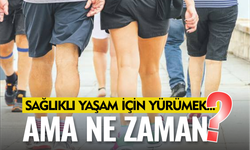 Sağlıklı Bir Yaşam İçin Yürümek… Ama Ne Zaman?