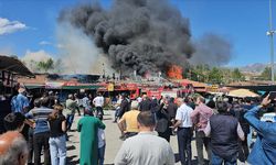 Erzincan'da Korkutan Yangın!