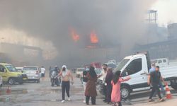 Canlarını Zor Kurtardılar! İzmir’de Çıkan Yangın Oto Galeriyi Sardı!