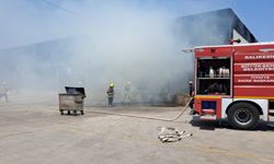 Kesirven'de Korkutan Yangın! Balıkesir'de Sebze-Meyve Halinde Yangın Çıktı!