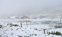 Rize Yaz Gününde Kışı Yaşadı! Beyaza Büründü!